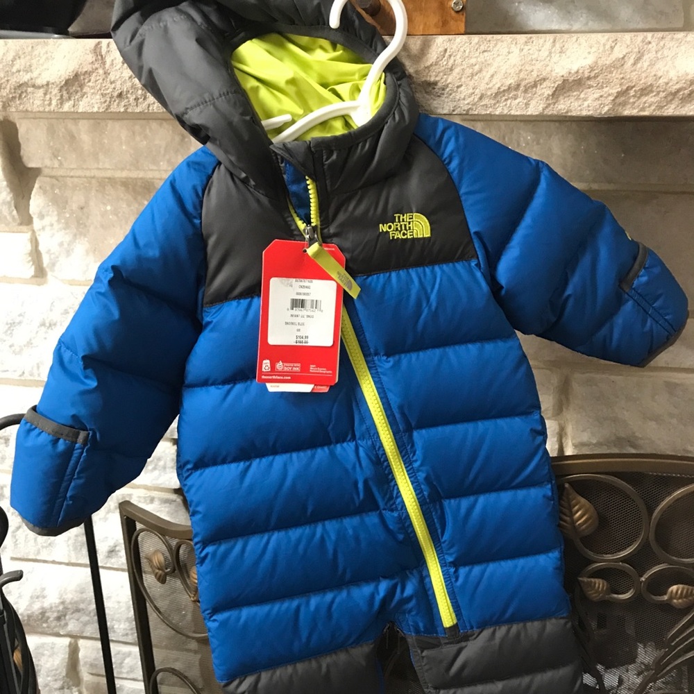 The North Face infant snow suit